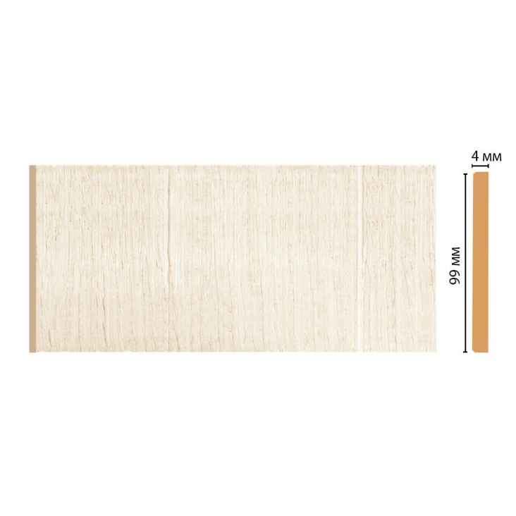 Декоративная панель W10-6 Decomaster (99*4*2400мм)