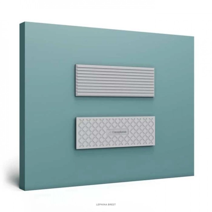 Декоративная панель SLIM Base 1 (297*99*5мм) Decoplume