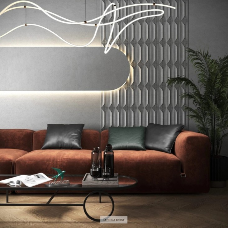 Декоративная панель SLIM Butterfly 2 (297*99*12мм) Decoplume