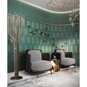 Декоративная панель SLIM Honey 3 (297*99*5мм) Decoplume - 3
