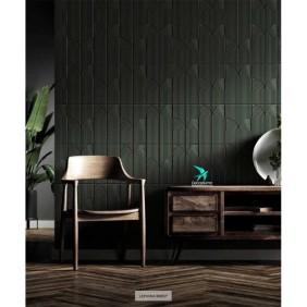 Декоративная панель SLIM Wave 1 (297*99*5мм) Decoplume - 1
