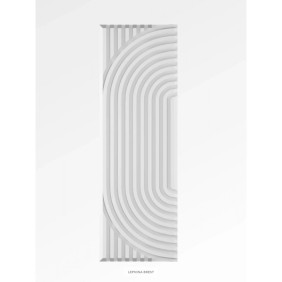 Декоративная панель SLIM Wave 5 (297*99*5мм) Decoplume