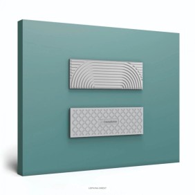 Декоративная панель SLIM Wave 5 (297*99*5мм) Decoplume - 3
