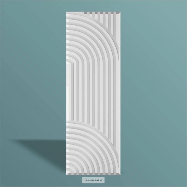 Декоративная панель SLIM Wave 7 (297*99*5мм) Decoplume
