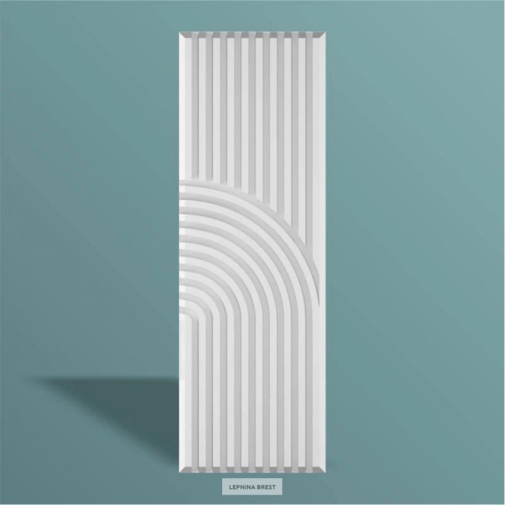 Декоративная панель SLIM Wave 8(297*99*5мм) Decoplume
