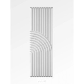 Декоративная панель SLIM Wave 8(297*99*5мм) Decoplume