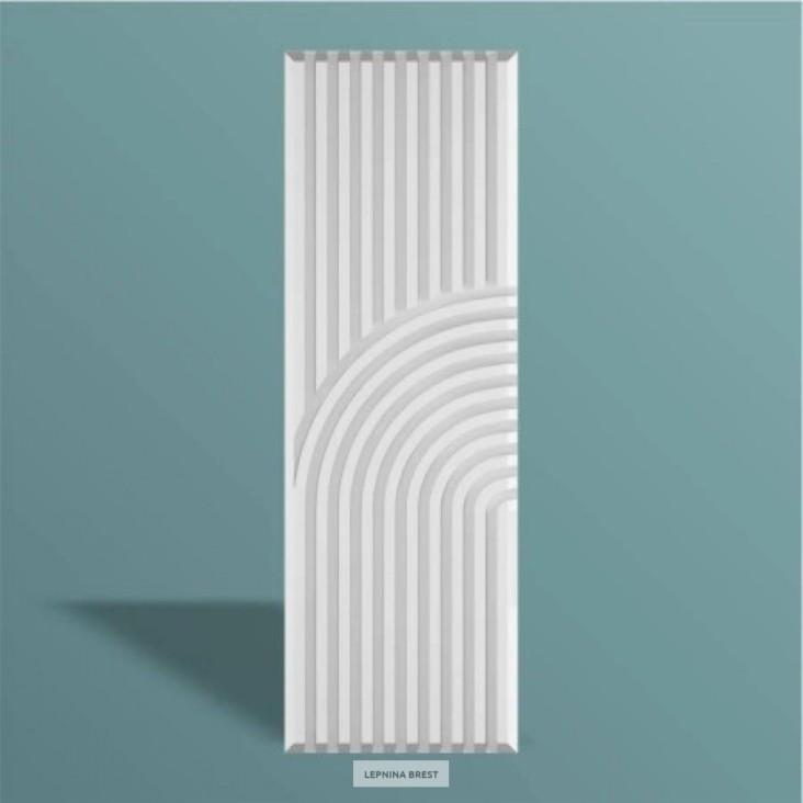 Декоративная панель SLIM Wave 9 (297*99*5мм) Decoplume