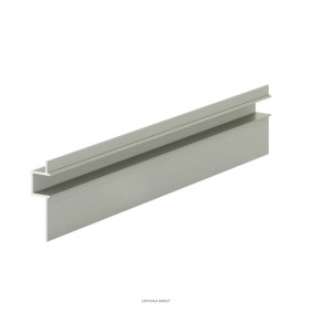 Теневая рейка LACONISTIQ CLASSIC Чёрный МУАР RAL9005 (8,8х10,7х3000мм) вставка FLEX в комплекте - 3