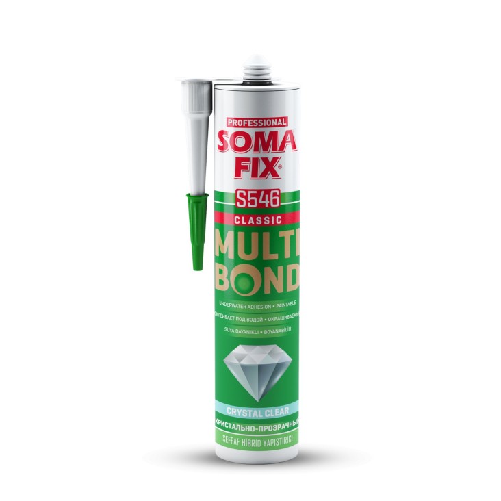 Клей гибридный прозрачный MULTIBOND Somafix S546 290 мл