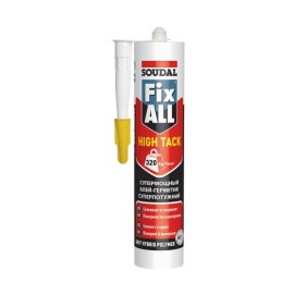 Клей супермощный SOUDAL FIXALL HIGH TACK (290 мл)