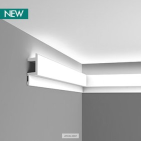Карниз для скрытого освещения C383 L3 Orac Decor