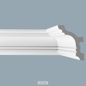 Плинтус потолочный Bello Deco К9 60/45 Дюрополимер