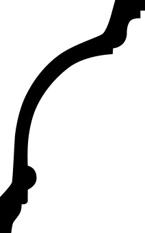 Сечение: Карниз 1.50.117 гибкий