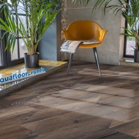 Кварцвиниловый паркет AquaFloor Chevron Glue AF2557PGCh - 1