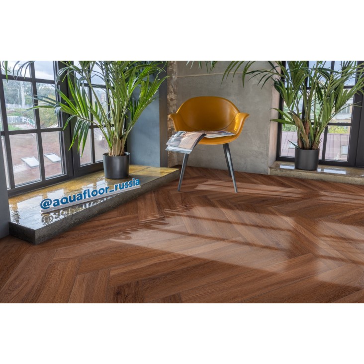 Кварцвиниловый паркет AquaFloor Parquet Glue AF2518PG