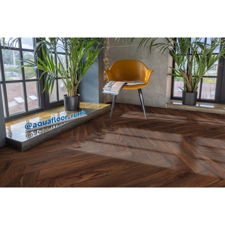 Кварцвиниловый паркет AquaFloor Parquet Plus AF6025PQN+