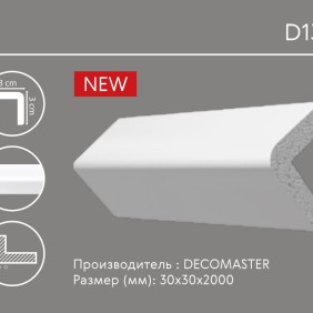 Угол наружный D134 (A134) Decomaster - 1