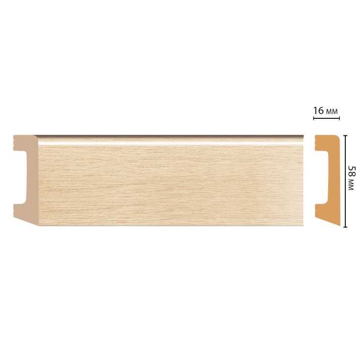 Плинтус цветной D234-71 Decomaster