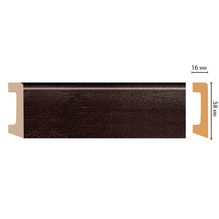 Плинтус цветной D234-433 Decomaster