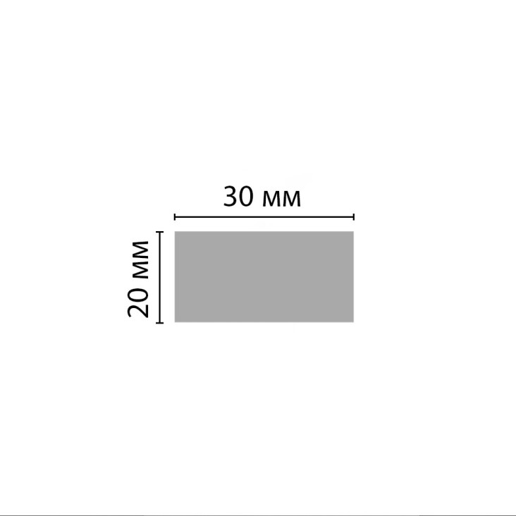 Декоративная рейка D048-1634 Decomaster