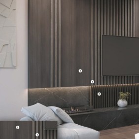 Декоративая 3D панель D310-86 - 3