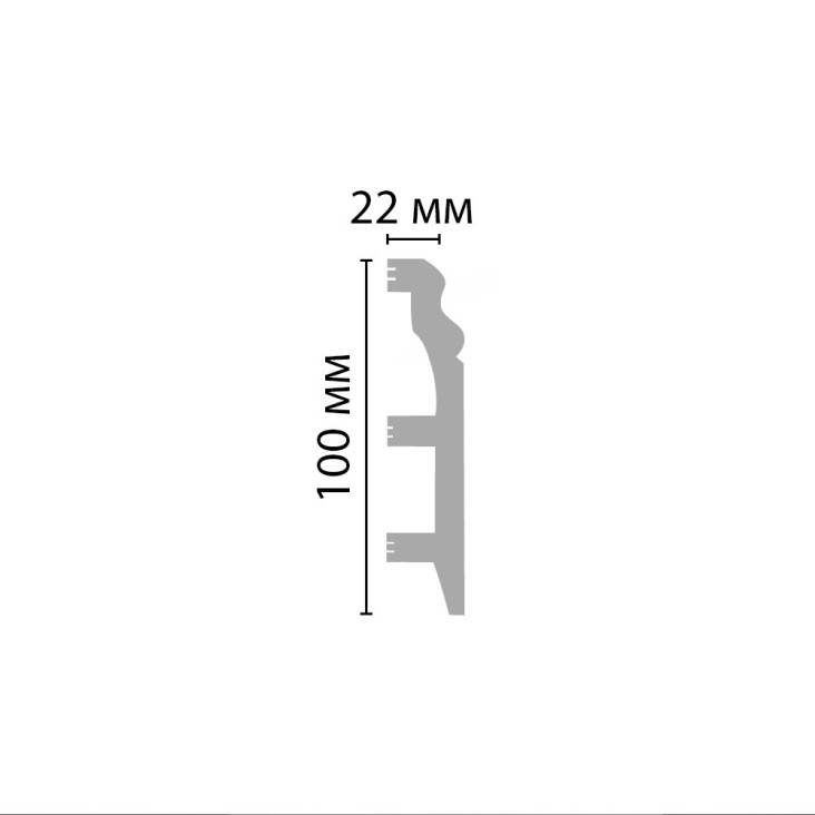 Плинтус цветной D232-1629 G