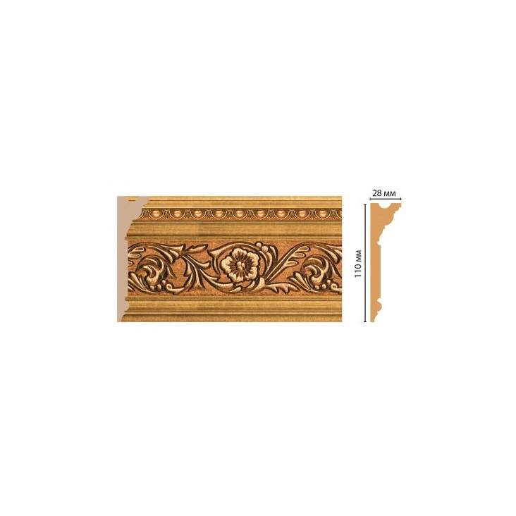 Карниз цветной D225-58