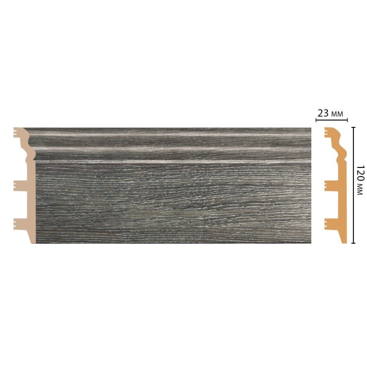 Плинтус цветной D233-87