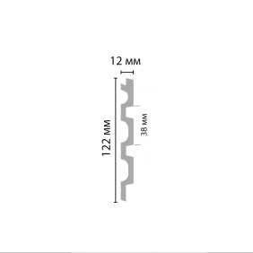 Декоративная 3D панель D316-81 - 1