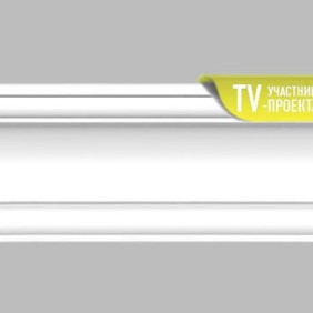 Карниз гладкий 96633 (плинтус потолочный)