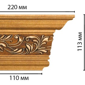 Капитель цветная D203-1223