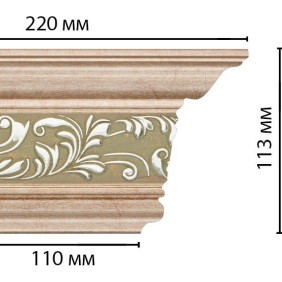 Капитель цветная D203-59