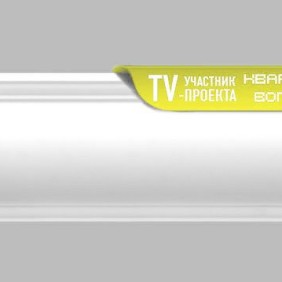 Карниз гладкий 96689 (плинтус потолочный)