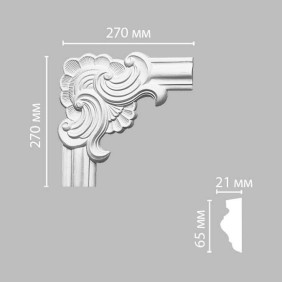 Молдинг гладкий гибкий 97022 Decomaster - 5