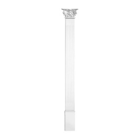 DK-82220 SET 1 Комплект: пилястра DK-82220, капитель DK-82221, основание DK-82222 - 0