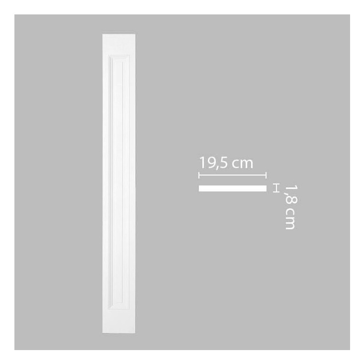 DK-82240 SET 2 Комплект: пилястра DK-82240, капитель DK-82231A, основание DK-82232
