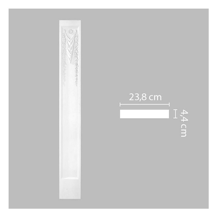 DK-82260 SET 1 Комплект: пилястра DK-82260, капитель DK-82251, основание DK-82253