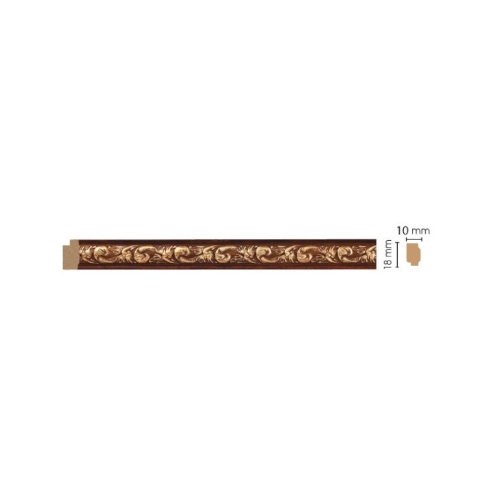 Интерьерный багет 158-1084 DECOMASTER