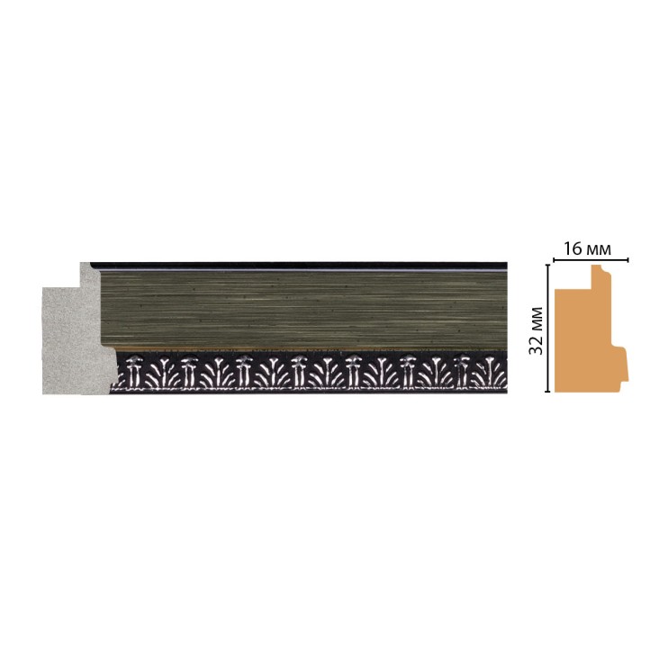 Интерьерный багет FM16-1 DECOMASTER