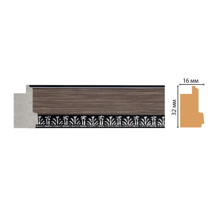 Интерьерный багет FM16-2 DECOMASTER