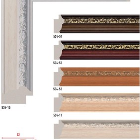 Интерьерный багет 534-15 DECOMASTER - 1