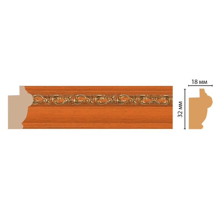 Интерьерный багет 534-53 DECOMASTER