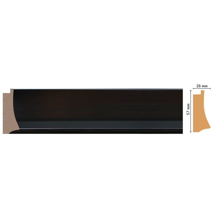 Интерьерный багет 553-195 DECOMASTER