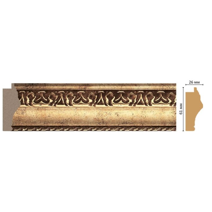 Интерьерный багет 808-553 DECOMASTER
