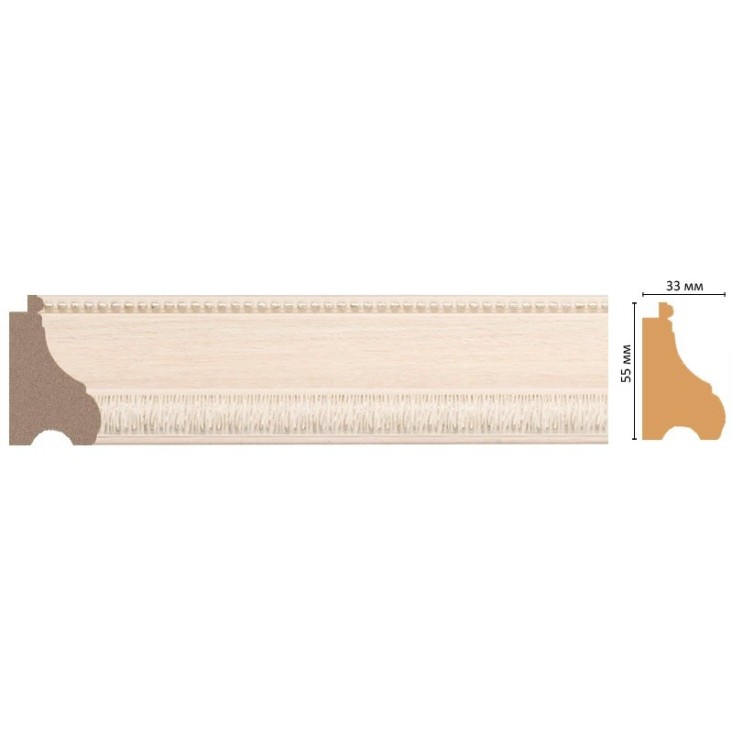 Интерьерный багет 198-13 DECOMASTER