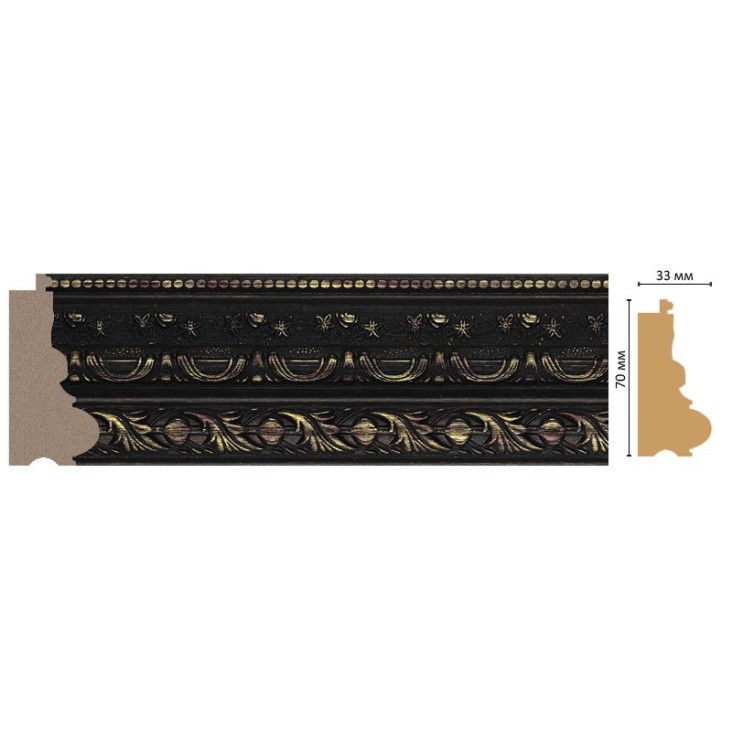 Интерьерный багет 577-966 DECOMASTER