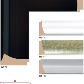 Интерьерный багет 552-1153 DECOMASTER - 1