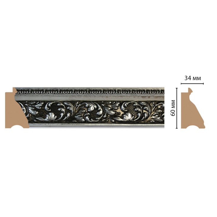 Интерьерный багет 587-1605B DECOMASTER