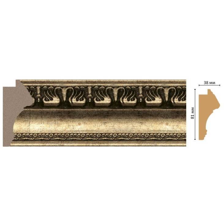 Интерьерный багет 228-566 DECOMASTER