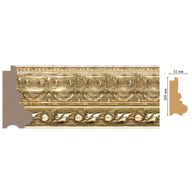 Интерьерный багет 229-955 DECOMASTER